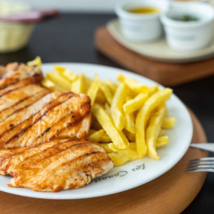 Pechuga de pollo a la parrilla